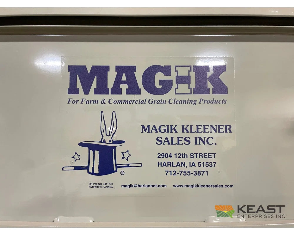 Magik Kleener 6000LP Grain Cleaner 6,000 BPH Low Profile Grain Cleaner