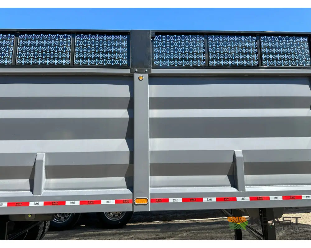 MAS Trailers 36’ Chainfloor Forage Trailer - Air Ride Heavy Duty Floor Chain Forage Trailers