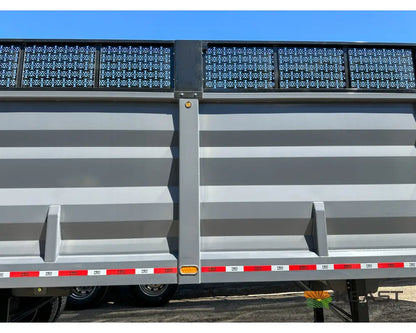 MAS Trailers 36’ Chainfloor Forage Trailer - Air Ride Heavy Duty Floor Chain Forage Trailers