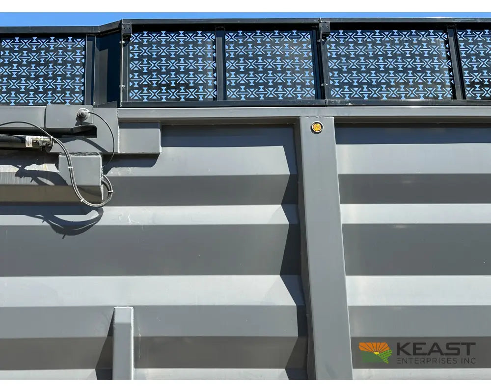 MAS Trailers 36’ Chainfloor Forage Trailer - Air Ride Heavy Duty Floor Chain Forage Trailers