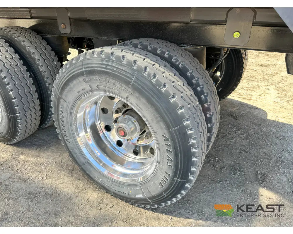 MAS Trailers 36’ Chainfloor Forage Trailer - Air Ride Heavy Duty Floor Chain Forage Trailers