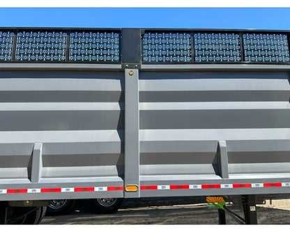 MAS Trailers 36’ Chainfloor Forage Trailer - Air Ride Heavy Duty Floor Chain Forage Trailers