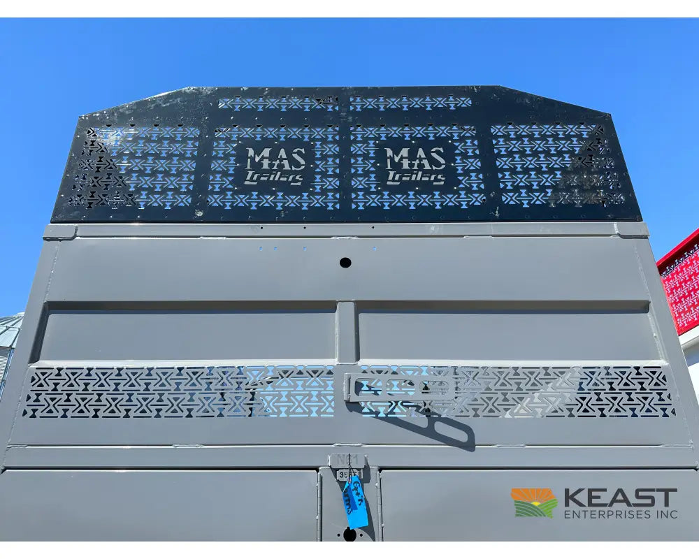 MAS Trailers 36’ Chainfloor Forage Trailer - Air Ride Heavy Duty Floor Chain Forage Trailers