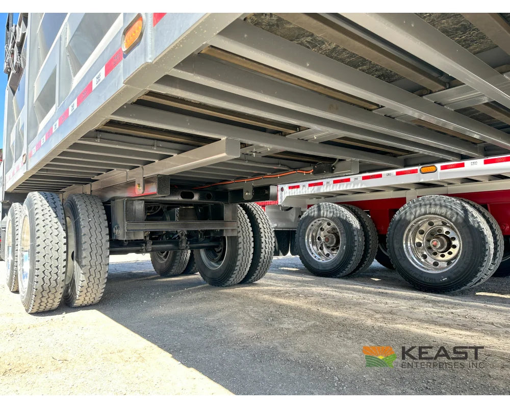 MAS Trailers 36’ Chainfloor Forage Trailer - Air Ride Heavy Duty Floor Chain Forage Trailers