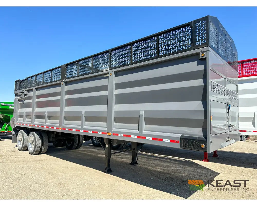 MAS Trailers 36’ Chainfloor Forage Trailer - Air Ride Heavy Duty Floor Chain Forage Trailers