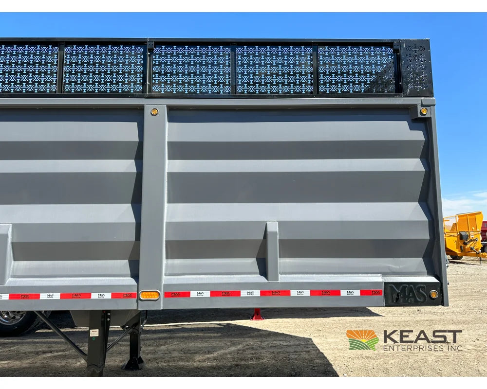 MAS Trailers 36’ Chainfloor Forage Trailer - Air Ride Heavy Duty Floor Chain Forage Trailers