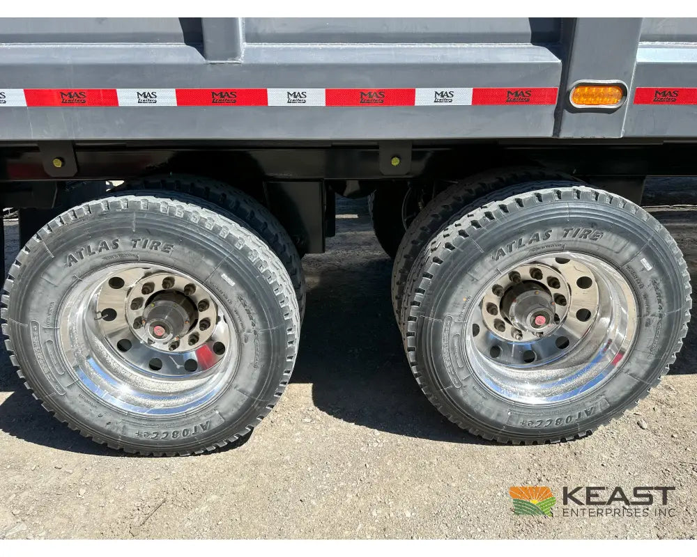 MAS Trailers 36’ Chainfloor Forage Trailer - Air Ride Heavy Duty Floor Chain Forage Trailers