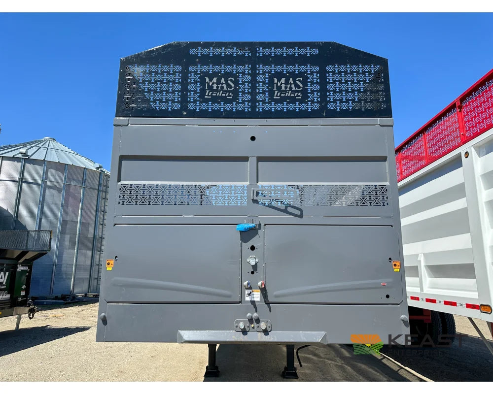 MAS Trailers 36’ Chainfloor Forage Trailer - Air Ride Heavy Duty Floor Chain Forage Trailers