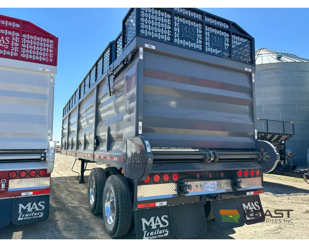 MAS Trailers 36’ Chainfloor Forage Trailer - Air Ride Heavy Duty Floor Chain Forage Trailers