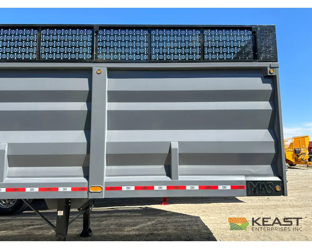MAS Trailers 36’ Chainfloor Forage Trailer - Air Ride Heavy Duty Floor Chain Forage Trailers