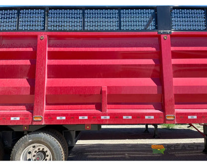 MAS Trailers 38’ Chainfloor Forage Trailer Air Ride Heavy Duty Floor Chain Forage Trailers