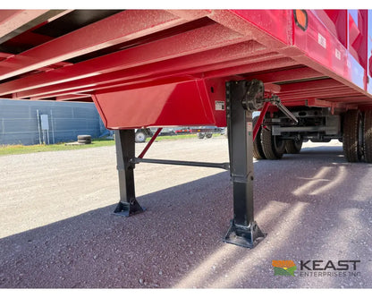 MAS Trailers 38’ Chainfloor Forage Trailer Air Ride Heavy Duty Floor Chain Forage Trailers