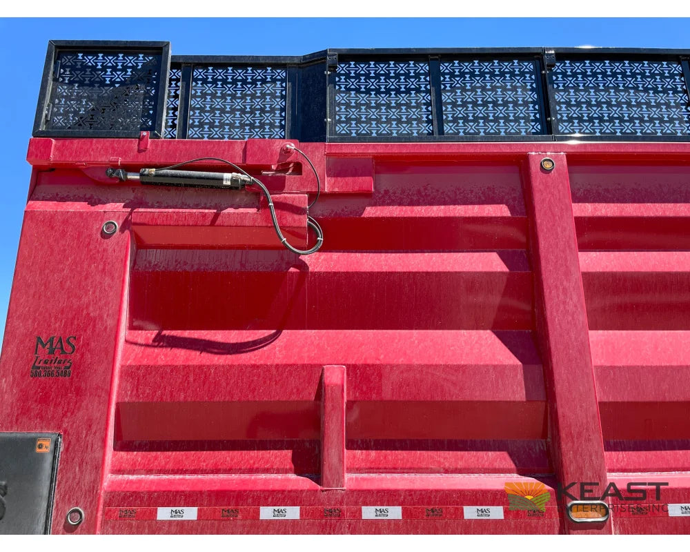MAS Trailers 38’ Chainfloor Forage Trailer Air Ride Heavy Duty Floor Chain Forage Trailers
