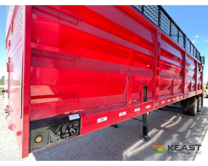 MAS Trailers 38’ Chainfloor Forage Trailer Air Ride Heavy Duty Floor Chain Forage Trailers