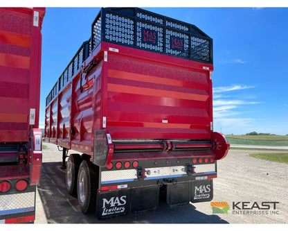 MAS Trailers 38’ Chainfloor Forage Trailer Air Ride Heavy Duty Floor Chain Forage Trailers
