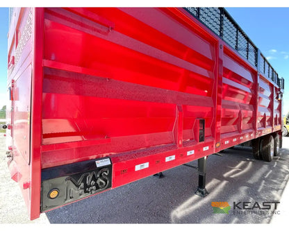 MAS Trailers 38’ Chainfloor Forage Trailer Air Ride Heavy Duty Floor Chain Forage Trailers