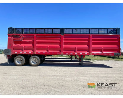 MAS Trailers 38’ Chainfloor Forage Trailer Air Ride Heavy Duty Floor Chain Forage Trailers