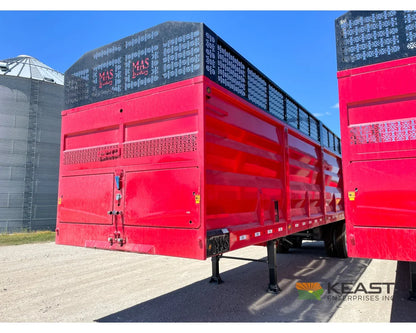 MAS Trailers 38’ Chainfloor Forage Trailer Air Ride Heavy Duty Floor Chain Forage Trailers