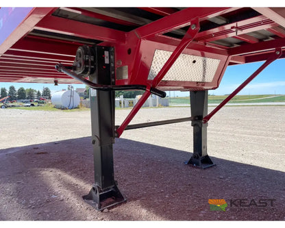 MAS Trailers 38’ Chainfloor Forage Trailer Air Ride Heavy Duty Floor Chain Forage Trailers