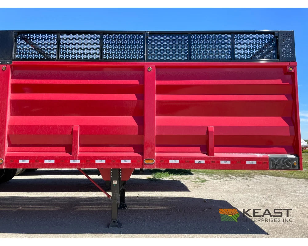 MAS Trailers 38’ Chainfloor Forage Trailer Air Ride Heavy Duty Floor Chain Forage Trailers