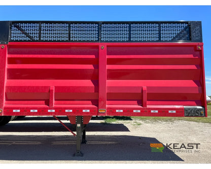 MAS Trailers 38’ Chainfloor Forage Trailer Air Ride Heavy Duty Floor Chain Forage Trailers