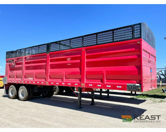MAS Trailers 38’ Chainfloor Forage Trailer Air Ride Heavy Duty Floor Chain Forage Trailers