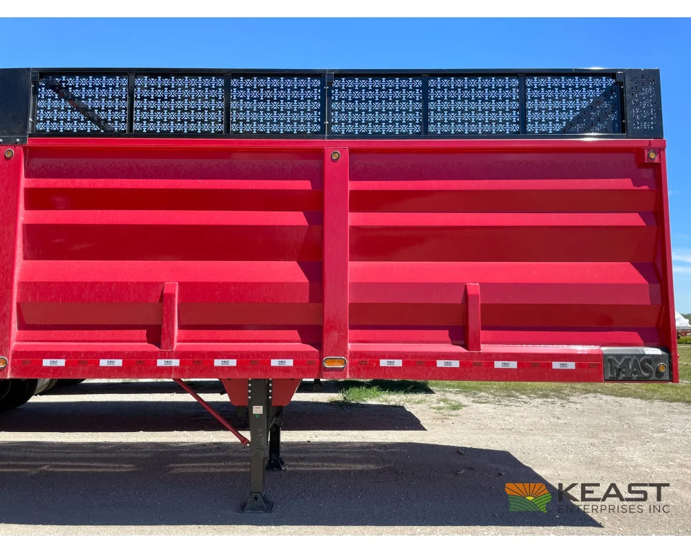 MAS Trailers 38’ Chainfloor Forage Trailer Air Ride Heavy Duty Floor Chain Forage Trailers