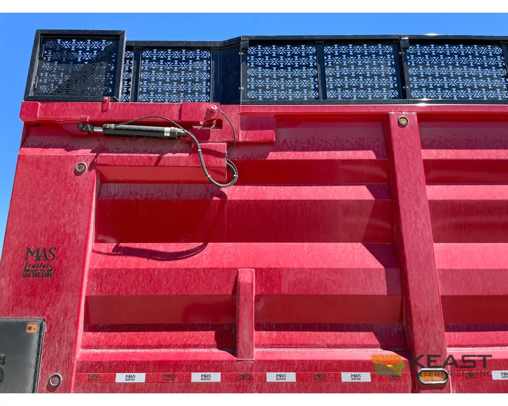 MAS Trailers 38’ Chainfloor Forage Trailer Air Ride Heavy Duty Floor Chain Forage Trailers