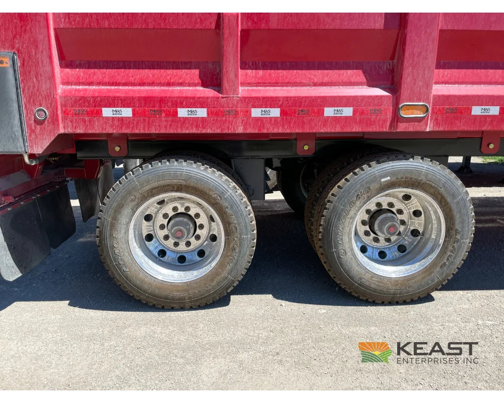 MAS Trailers 38’ Chainfloor Forage Trailer Air Ride Heavy Duty Floor Chain Forage Trailers
