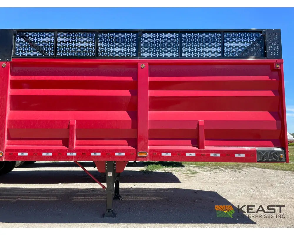 MAS Trailers 38’ Chainfloor Forage Trailer Air Ride Heavy Duty Floor Chain Forage Trailers
