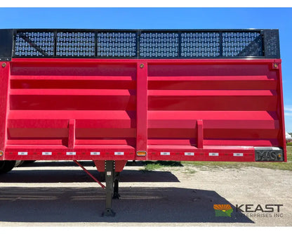MAS Trailers 38’ Chainfloor Forage Trailer Air Ride Heavy Duty Floor Chain Forage Trailers