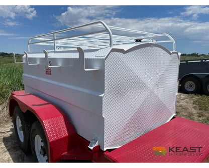 MAS Trailers 990 Gallon Fuel Trailer Front and Rear Decks Spring Tank Holders Fuel Trailers