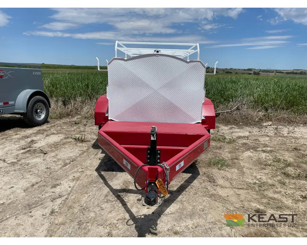 MAS Trailers 990 Gallon Fuel Trailer Front and Rear Decks Spring Tank Holders Fuel Trailers