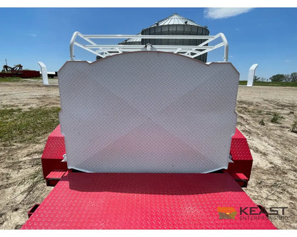 MAS Trailers 990 Gallon Fuel Trailer Front and Rear Decks Spring Tank Holders Fuel Trailers