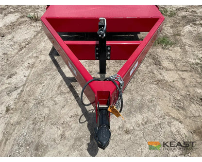 MAS Trailers 990 Gallon Fuel Trailer Front and Rear Decks Spring Tank Holders Fuel Trailers