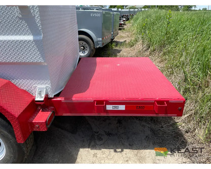MAS Trailers 990 Gallon Fuel Trailer Front and Rear Decks Spring Tank Holders Fuel Trailers