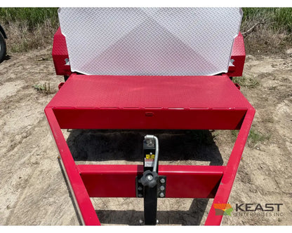 MAS Trailers 990 Gallon Fuel Trailer Front and Rear Decks Spring Tank Holders Fuel Trailers