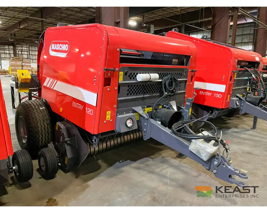 Maschio Entry 120 Round Baler - Fixed Chamber 72’’ Wide Pickup 4’x4’ Bales Round Balers