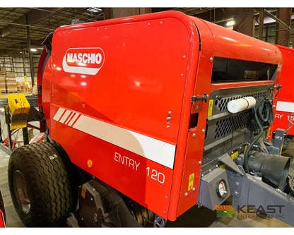 Maschio Entry 120 Round Baler - Fixed Chamber 72’’ Wide Pickup 4’x4’ Bales Round Balers