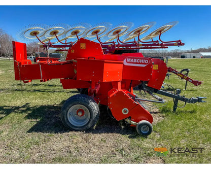 Maschio Pitagora Square Baler - Double Knot String Knotter Hydraulic Pickup Adjustment Square Balers