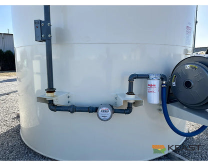 Meridian 12000 Gallon Vertical Double Wall Fuel Tank System Dual Pumps - Fuel Tanks