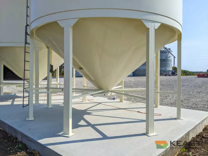 Meridian 1620 Smoothwall Grain Bin - 16’ Diameter 4118 Bushel Capacity Powder Coated Smoothwall Bins