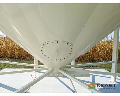 Meridian 1620 Smoothwall Grain Bin - 16’ Diameter 4118 Bushel Capacity Powder Coated Smoothwall Bins
