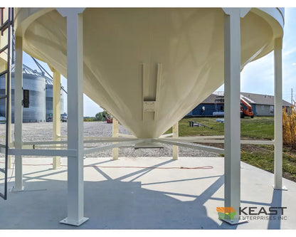 Meridian 1620 Smoothwall Grain Bin - 16’ Diameter 4118 Bushel Capacity Powder Coated Smoothwall Bins