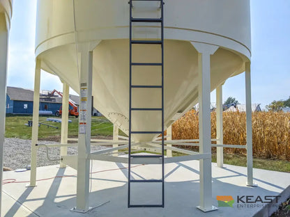 Meridian 1620 Smoothwall Grain Bin - 16’ Diameter 4118 Bushel Capacity Powder Coated Smoothwall Bins