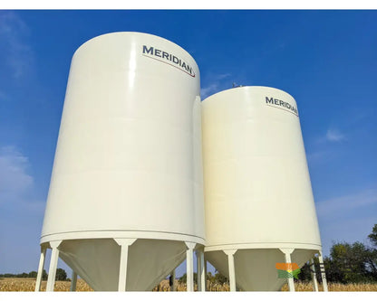 Meridian 1620 Smoothwall Grain Bin - 16’ Diameter 4118 Bushel Capacity Powder Coated Smoothwall Bins