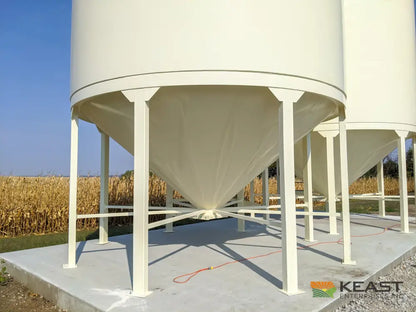 Meridian 1620 Smoothwall Grain Bin - 16’ Diameter 4118 Bushel Capacity Powder Coated Smoothwall Bins