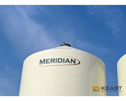 Meridian 1620 Smoothwall Grain Bin - 16’ Diameter 4118 Bushel Capacity Powder Coated Smoothwall Bins