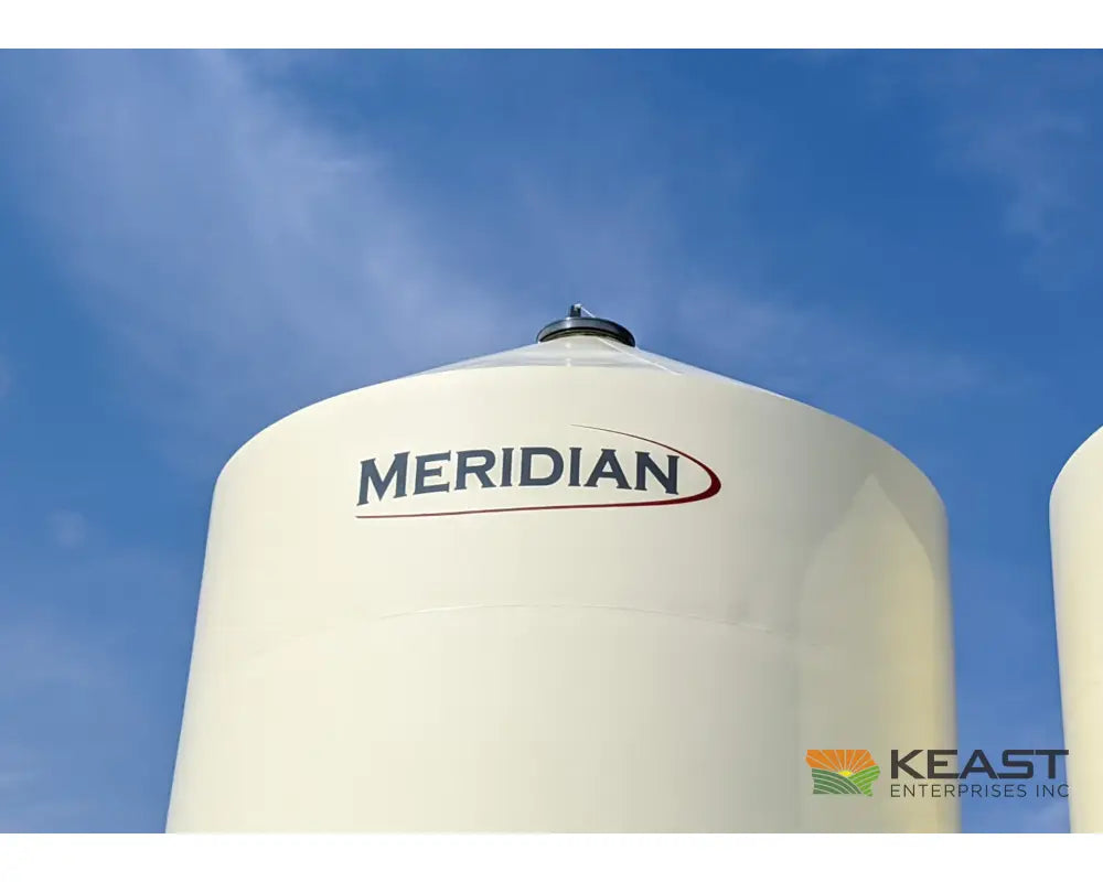 Meridian 1620 Smoothwall Grain Bin - 16’ Diameter 4118 Bushel Capacity Powder Coated Smoothwall Bins