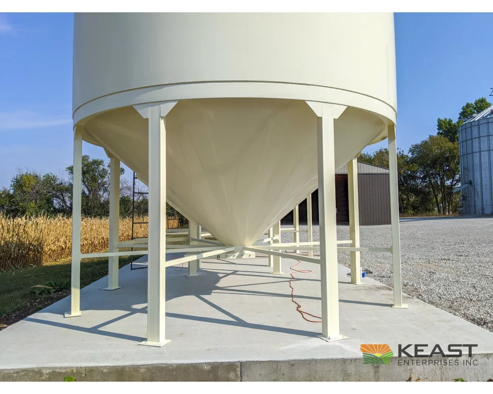 Meridian 1620 Smoothwall Grain Bin - 16’ Diameter 4118 Bushel Capacity Powder Coated Smoothwall Bins